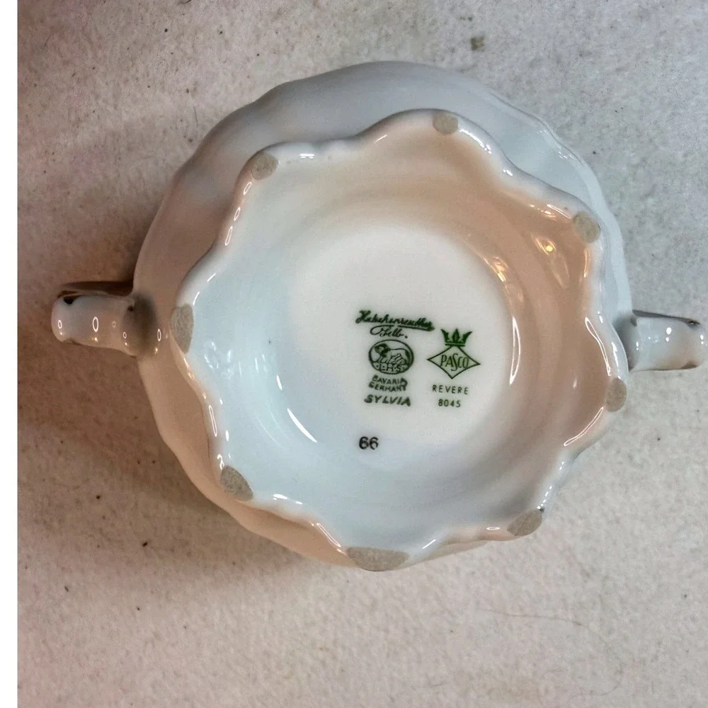 Vintage Hutschenreuther Sugar Bowl MCM